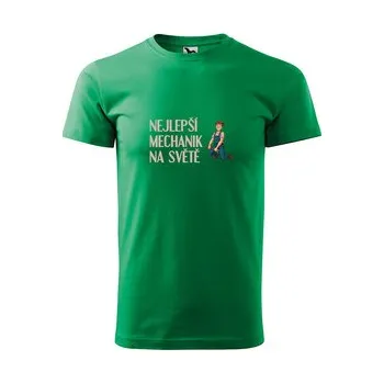 Pánská móda Tričko s potiskem Nejlepší mechanik na světě: zelené 4XL