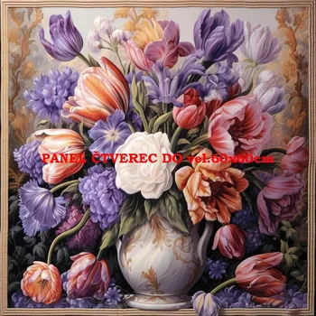 Panel bavlna - MUCHA-316-74 Velikost: 40x40cm