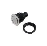 SCHLEGEL Přepínač: tlačítkový ocelová pol: 2 Stab.pol: 1 OUT: NO