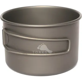 Jednorázové nádobí TOAKS Ultralehká titanová miska 550 ml - D103 mm 99351