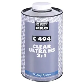 barva a nátěr na dřevo HB BODY C494 ultra HS 2:1 VOC akrylový lak transparent 5L