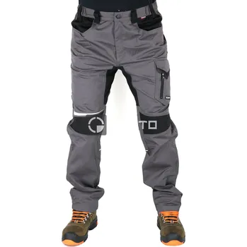 montérky COFRA Skiathos Stretch pracovní kalhoty šedé 50