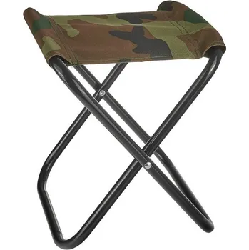 kempingová židle Židle kempingová skládací army zelená