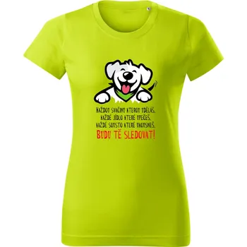 Dámské oblečení Každou svačinu kterou uděláš : ) Limetková XL