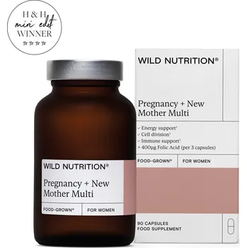 Wild Nutrition (Velká Británie) Wild Nutrition Vitamínový komplex pro těhotné a čerstvé maminky (90 kapslí)