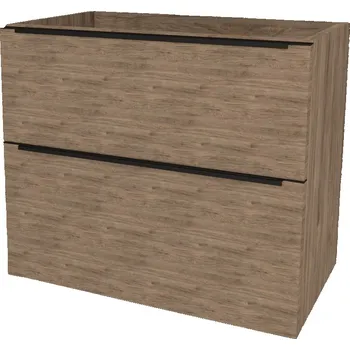 Koupelnový nábytek Mereo Mailo Koupelnová skříňka 1005x700x476 mm, černé madlo, Multidecor, Dark Rockford Hic, CN592SBDRH1