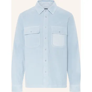 Pánská košile Belstaff Pánská Manšestrová Bunda Fallgate Comfort Fit, tmavě...