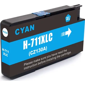 Inkoust Techtek TCTK-H711XLCV7-30-P-C pro HP DesignJet T 520 - neoriginální