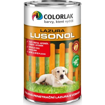 Lak na dřevo Colorlak LUSONOL S1023 Barva: kaštan C0020, Balení: 5 l