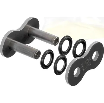 Řetězová sada pro motocykl Spojka řetězu 520X1R3, JT CHAINS (barva černá, nýtovací, typ RIVET)