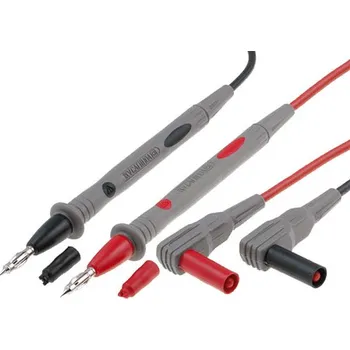 Příslušenství k měřicímu přístroji AXIOMET AX-TLP-001 Měřicí šňůra PVC 1,2m 10A černá a červená 2x měřicí šňůra