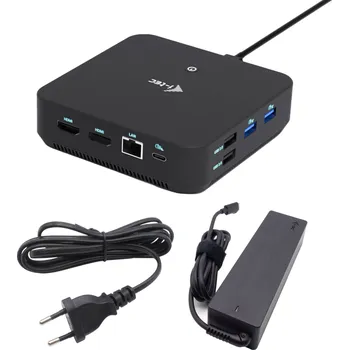 Notebook i-tec USB-C DP Dual HDMI Docking Station, Power Delivery 100W + i-tec Universal Charger 100W