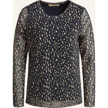 Smith & Soul Trička S Dlouhým Rukávem Ze Síťoviny, tmavě...