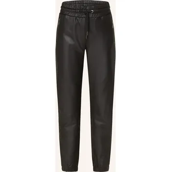 Dámské kalhoty Monari Dámské Kalhoty V Koženém Vzhledu, černá, 46