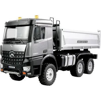 RC model auta Amewi 22685 Mercedes-Benz Arocs Kipper 6 x 6 RTR 1:14 antracit