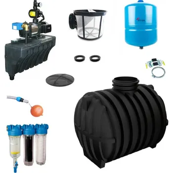 nádrž Plastsvar Sestava pro dům Smart 7000 l Essential