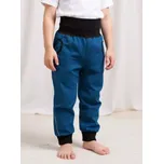 JOŽÁNEK Dětské softshellové kalhoty, petrolejové