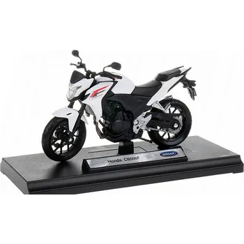 autíčko Honda CB500F 2013 1:18 - Welly Honda CB 500F 2013 - model motorky