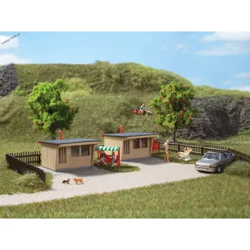 Modelová železnice 2 Chatky H0/TT - Auhagen 12339