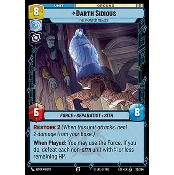 Karetní hra Darth Sidious 039/264 - Legends of the Force Typ karty: Standard