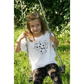 Dívčí tričko Beruška - Tričko s motivem Bílá 7-8 let