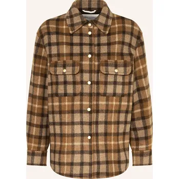 Dámský blejzr Marc O'polo Dámská Bunda, světle hnědá / tmavě hnědá, 38