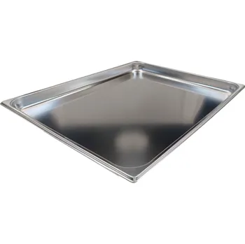 Gastronádoba nerezová plná GN 2/1 650 x 530 mm, hloubka: 40 mm