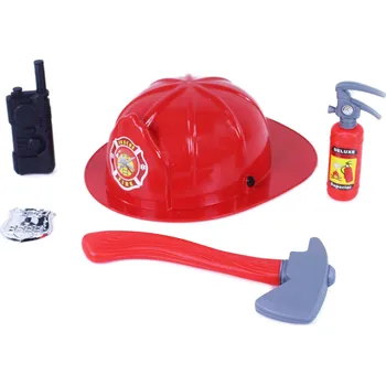 Hra na policii a hasiče Rappa Hasičská sada s přilbou na blistru