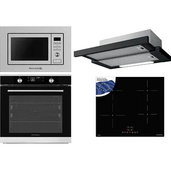Set domácích spotřebičů Vestavný set Set Philco APIA 60 TB + Philco PHD 640 GPB + Philco PMD 2085 BIX + Philco POB 789 BX