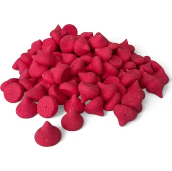 Čokoláda Hospodyňkám.cz Mini sněhové pusinky fuchsiové 25g