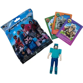 Minecraft MOVIE mystery pack - Figurka + 3 karty