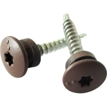 Vrut Gutta Vrut k WPC plotovkám Guttafence Barva: oak brown, Rozměr: 35 mm, Varianta: Vrut pro WPC Guttafence (250 ks/)