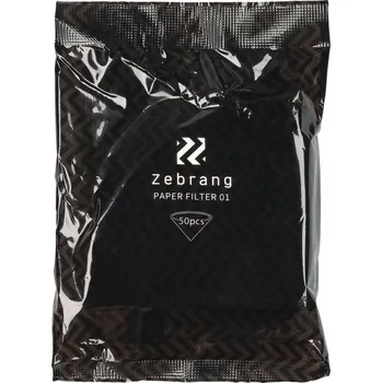 Dripper Kávový filtr Hario Zebrang V60-01 - 50 pcs - white