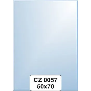 Zrcadlo Zrcadlo obdélník s fazetou CZ - 0057 (rozměr 50X70cm)