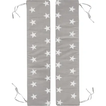 Povlečení Šedobéžové povlaky k dětskému zahradnímu setu v sadě 2 ks 18x90 cm Little Stars – Roba ID_1786614