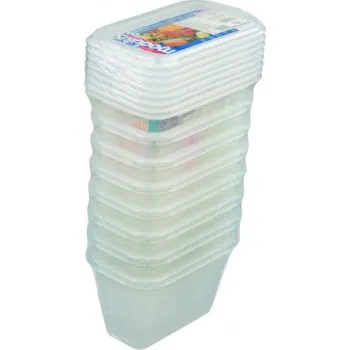 MATFER Gastronádoba PP GN 1/9-100 mm s víčkem, sada 8ks