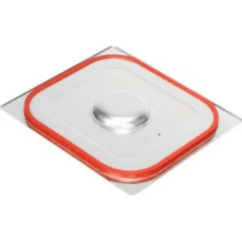 Nádoba na pečení TOMGAST Víko nerezové GN 2/3 plné se silikonovým těsněním M-23001 SIL