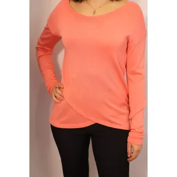 Dámský svetr Dámský oranžový svetr (Dámský oranžový svetr)