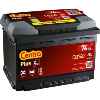 Autobaterie startovací baterie CENTRA CB740