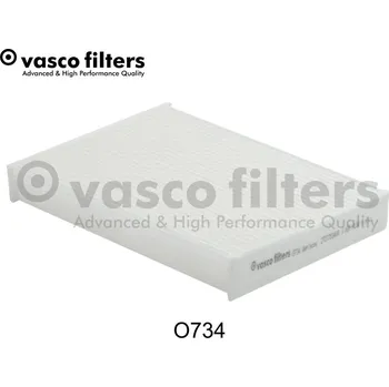 Ventilátor topení a klimatizace Filtr, vzduch v interiéru VASCO O734