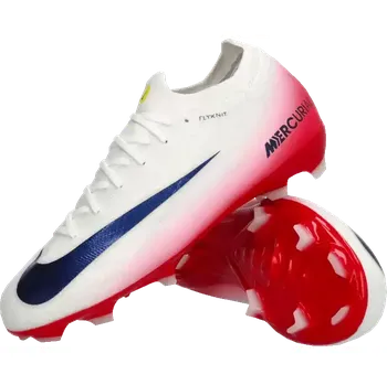 Kopačky Pánské kopačky lisovky Nike Zoom Mercurial Vapor 16 Pro FG bílo-červené