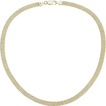 Náhrdelník Elegantní náhrdelník pozlacený 72100/103 44 cm