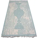 Kusový koberec AKRYLOVÝ MIRADA 5410 Modrý ( Mavi ) Fringe, velikost 160x230