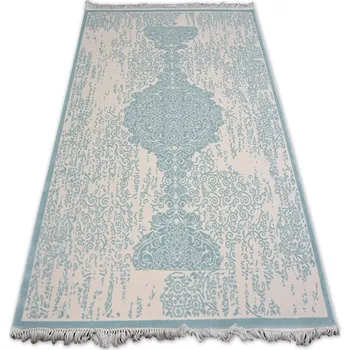 Koberec Kusový koberec AKRYLOVÝ MIRADA 5410 Modrý ( Mavi ) Fringe, velikost 160x230