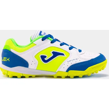 Chlapecké tenisky Dětské turfy Joma TOPFLEX 2402 White Royal Velikost bot: 38