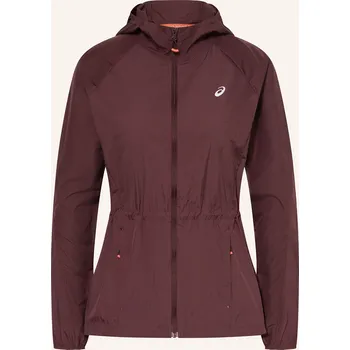 Asics Dámská Běžecká Bunda Road, tmavě červená, 34