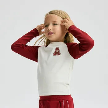 Dívčí oblečení Reserved - Tričko s potiskem - ostře červená - 345FT-29X - 345FT-29X-U14