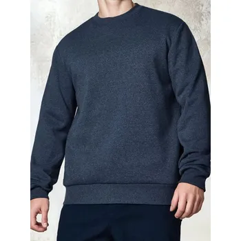 Oblečení a móda Sinsay - Mikina s dlouhým rukávem - námořnická modrá - 2324O-59M - 2324O-59M-XS