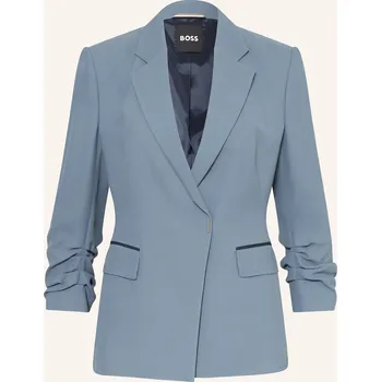 Dámské sako Boss Dámský Blejzr Jia S 3/4 Rukávem, tmavě modrá, 34