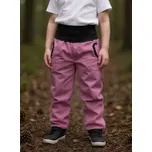 JOŽÁNEK Dětské softshellové kalhoty, růžové